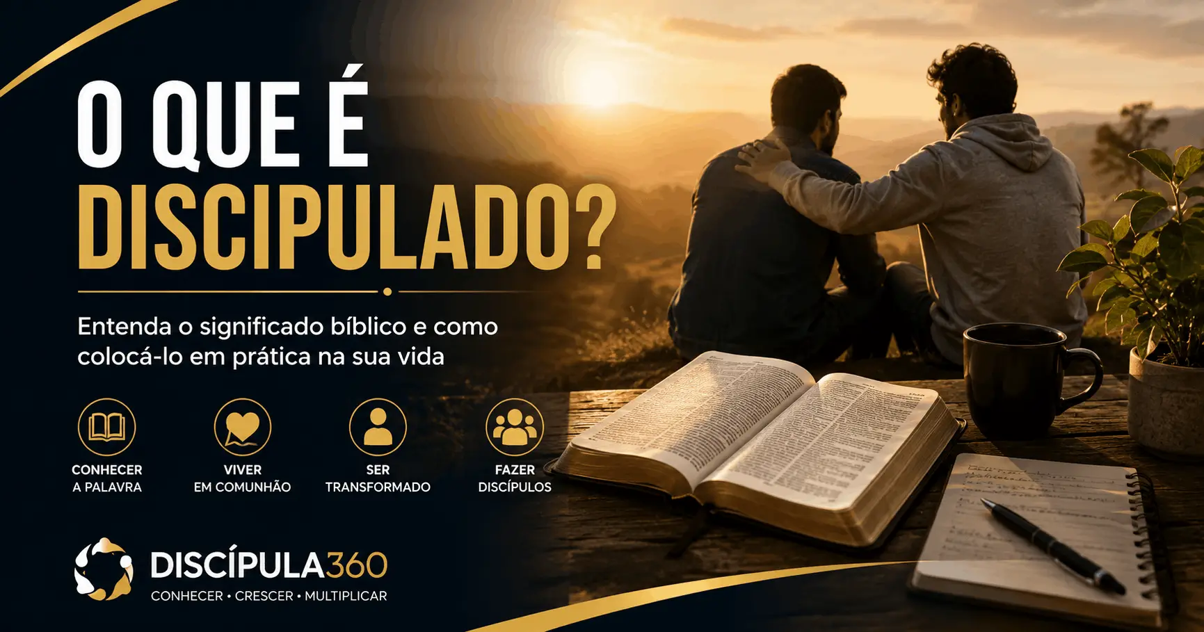 o que e discipulado - formando discipulos - discipula360 - formando discipulos para Jesus